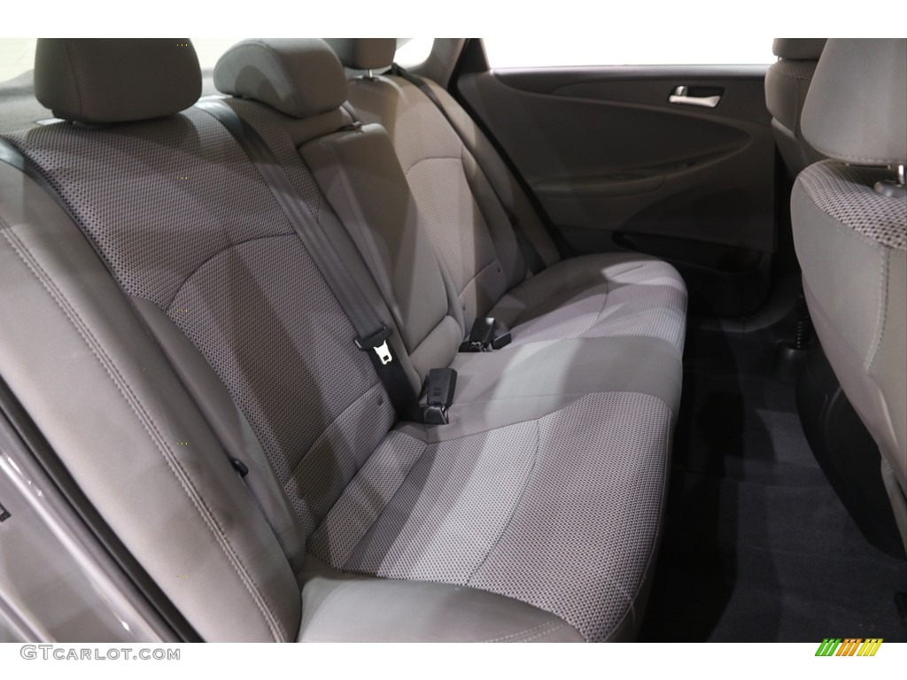 2012 Sonata GLS - Harbor Gray Metallic / Gray photo #14