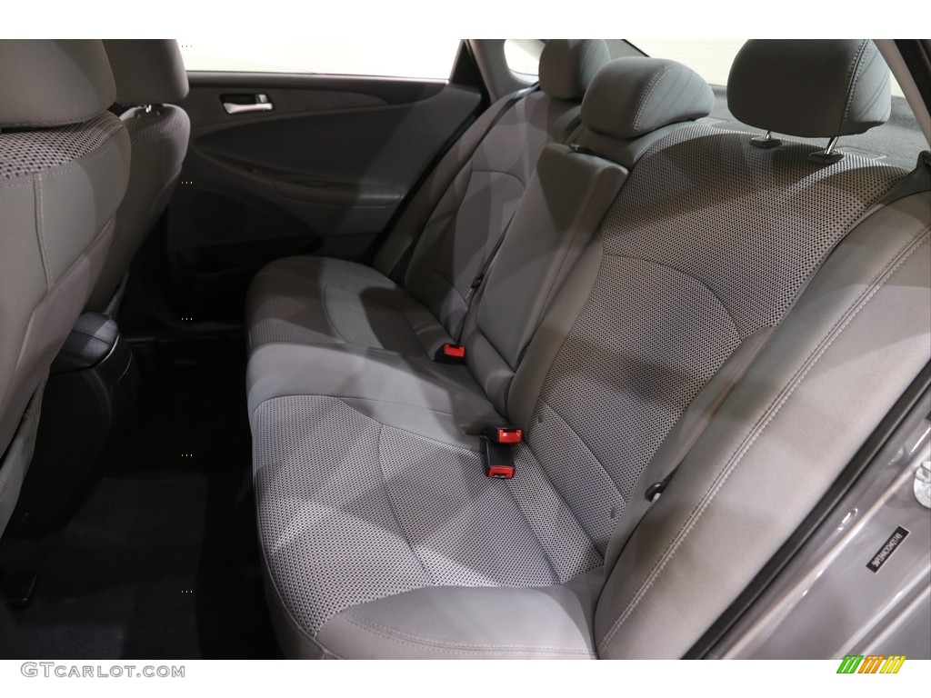 2012 Sonata GLS - Harbor Gray Metallic / Gray photo #15
