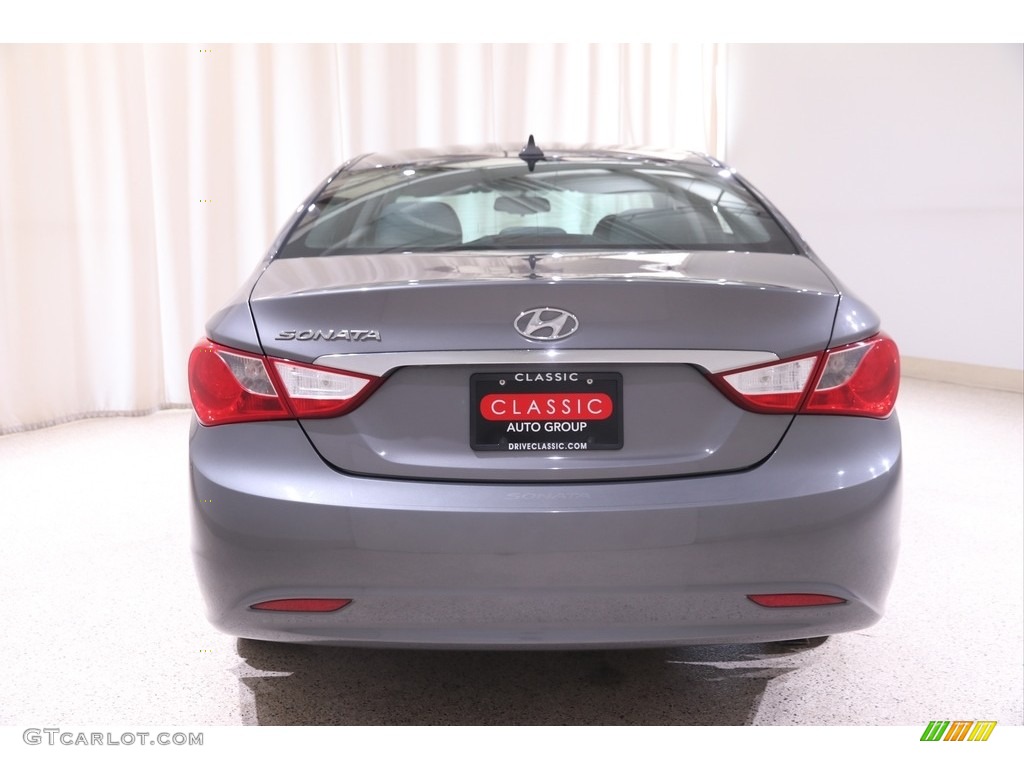 2012 Sonata GLS - Harbor Gray Metallic / Gray photo #16
