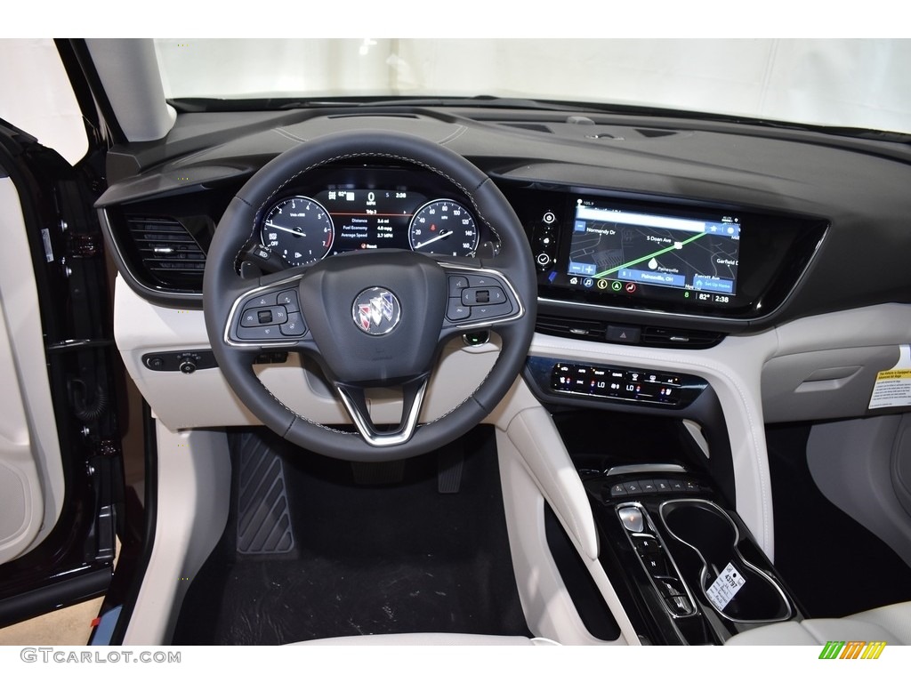 2022 Buick Envision Avenir AWD Whisper Beige w/Ebony Accents Dashboard Photo #143037165