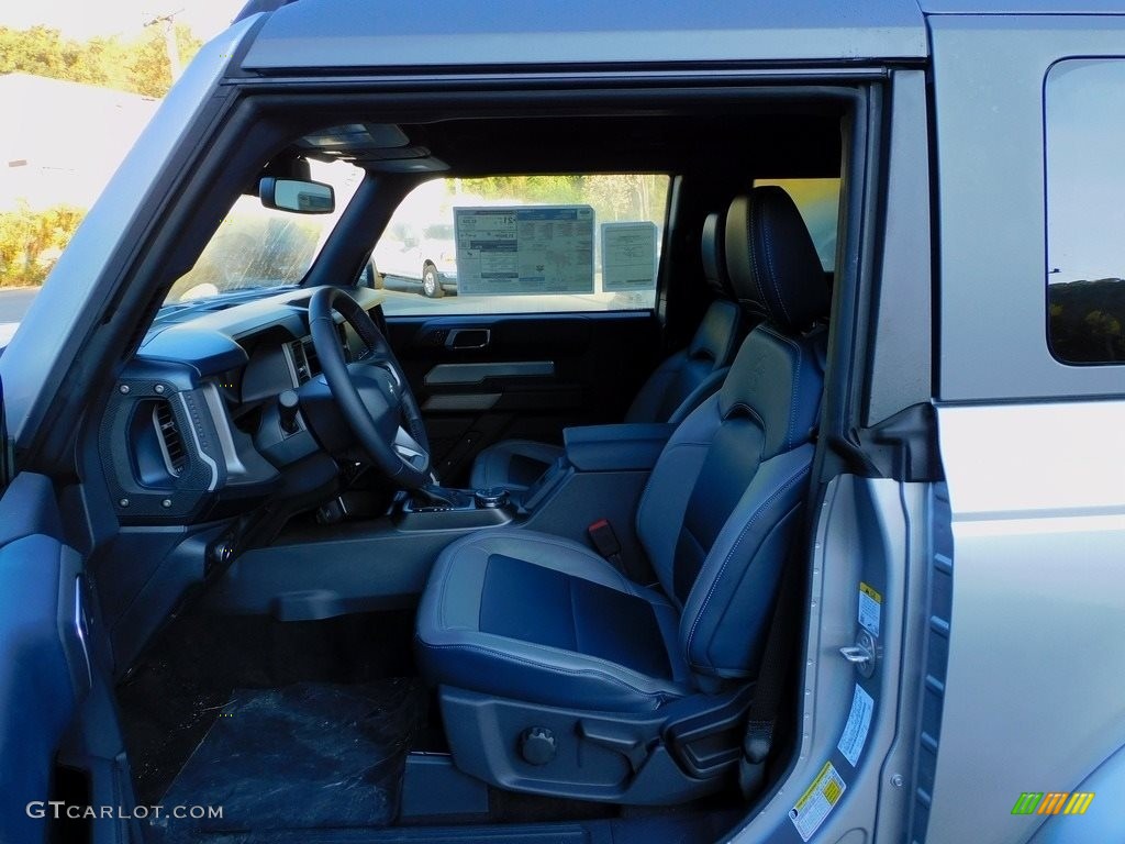 2021 Ford Bronco Big Bend 4x4 2-Door Front Seat Photo #143037204