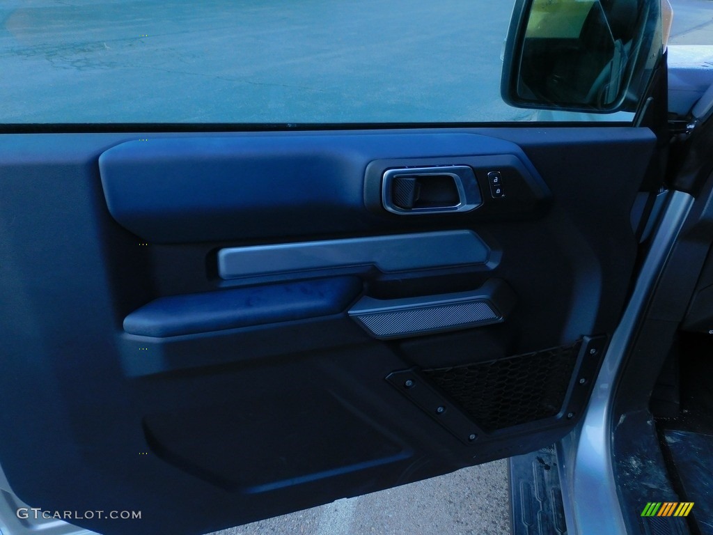 2021 Bronco Big Bend 4x4 2-Door - Iconic Silver / Space Gray/Navy Pier photo #14