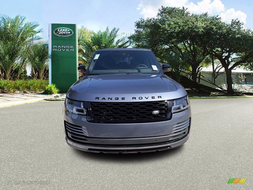 2021 Range Rover P525 Westminster - Byron Blue Metallic / Ebony photo #8