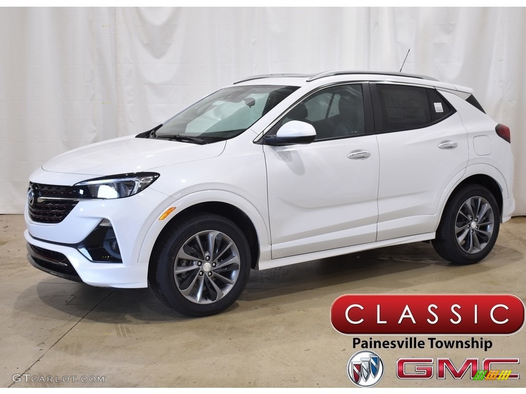 2022 Encore GX Select AWD - White Frost Tricoat / Ebony photo #1