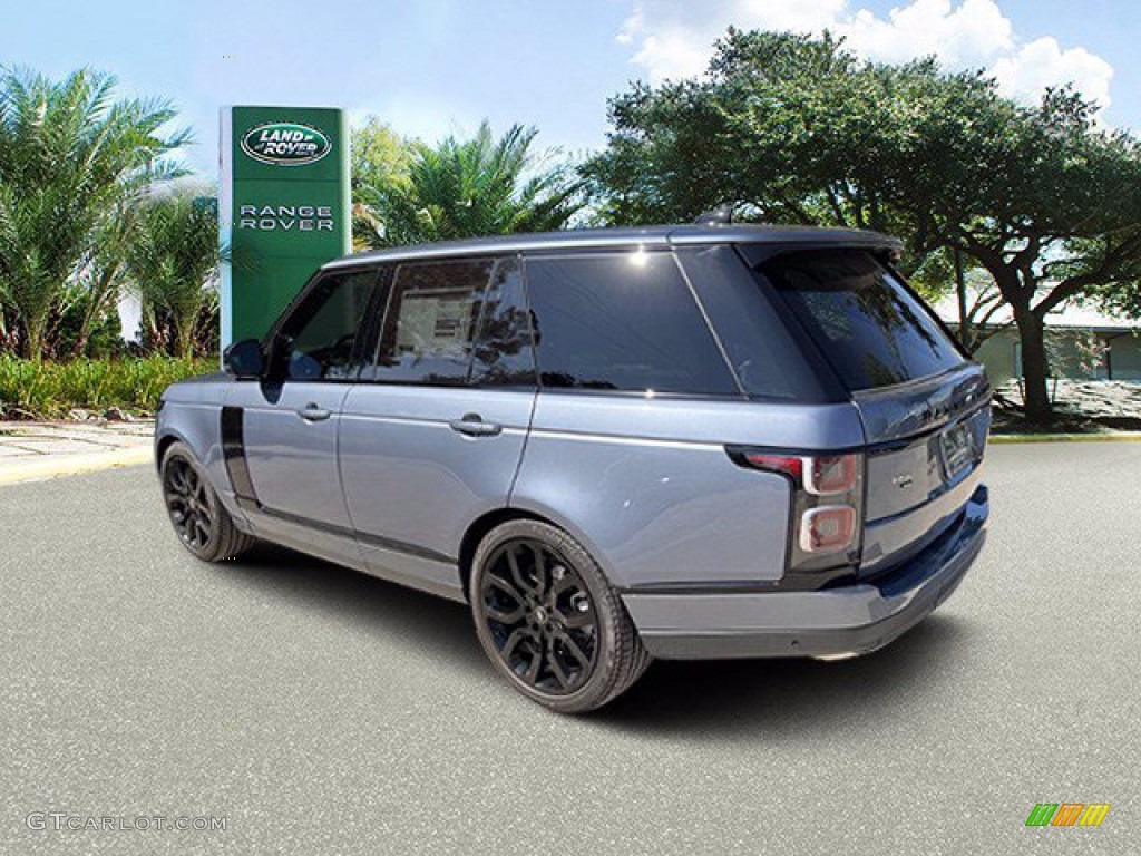 2021 Range Rover P525 Westminster - Byron Blue Metallic / Ebony photo #10