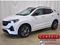White Frost Tricoat 2022 Buick Encore GX Essence AWD