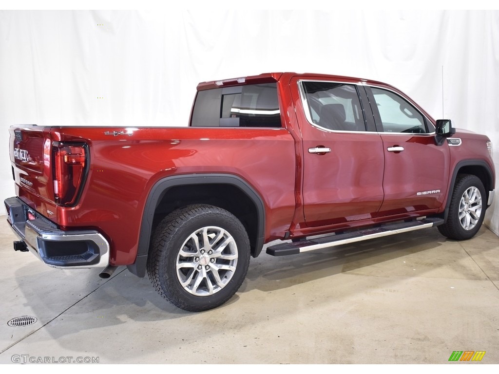 2021 Sierra 1500 SLT Crew Cab 4WD - Cayenne Red Tintcoat / Jet Black photo #2