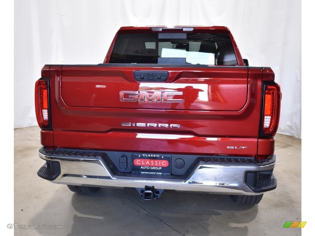 2021 Sierra 1500 SLT Crew Cab 4WD - Cayenne Red Tintcoat / Jet Black photo #3
