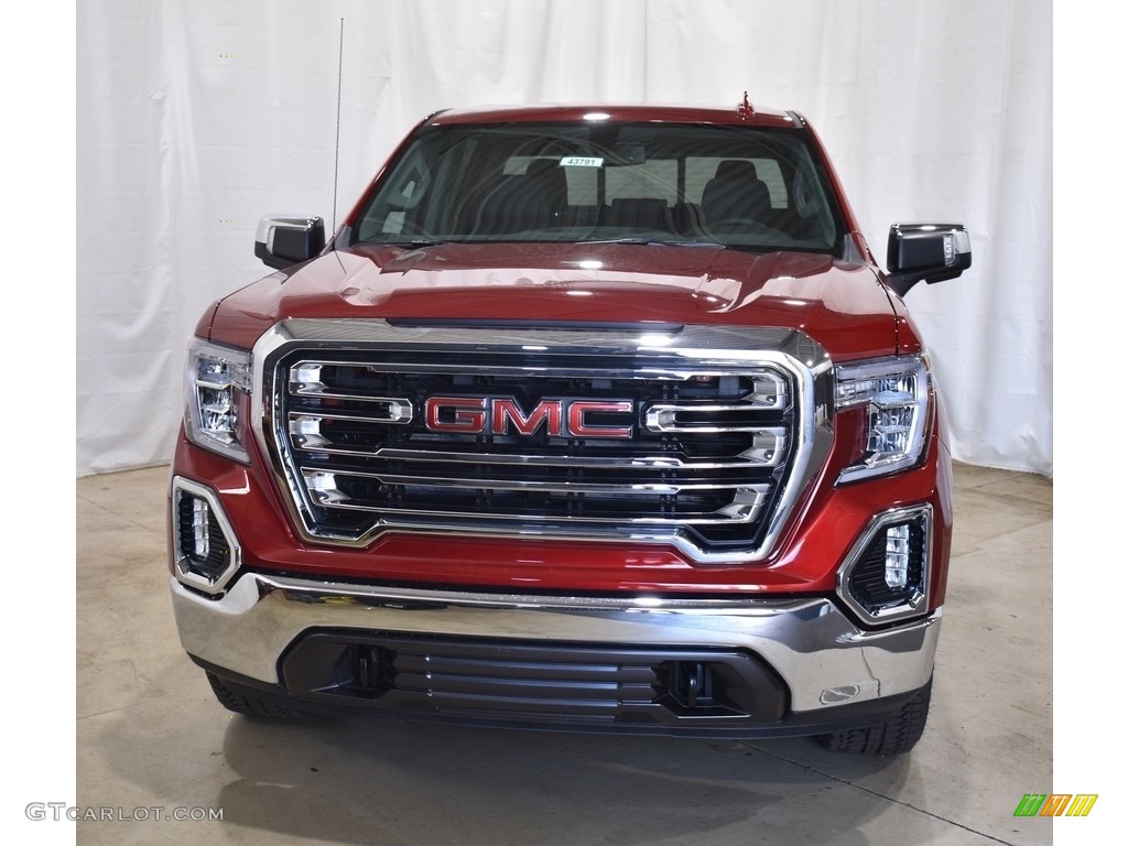 2021 Sierra 1500 SLT Crew Cab 4WD - Cayenne Red Tintcoat / Jet Black photo #4