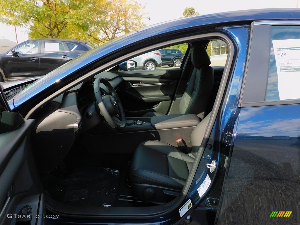 2021 Mazda3 Select Sedan AWD - Deep Crystal Blue Mica / Black photo #11