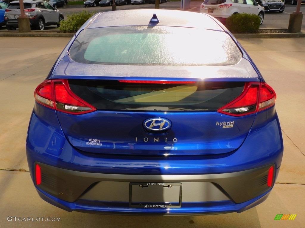 2022 Ioniq Hybrid Blue - Intense Blue / Gray photo #3