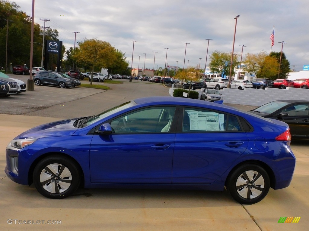 2022 Ioniq Hybrid Blue - Intense Blue / Gray photo #6