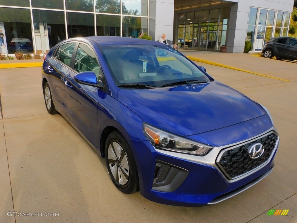 2022 Hyundai Ioniq Hybrid Blue Exterior Photos