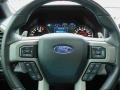 2019 Ford F150 Raptor Black/Unique Blue Accent Interior Steering Wheel Photo