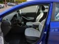 Gray 2022 Hyundai Ioniq Hybrid Blue Interior Color