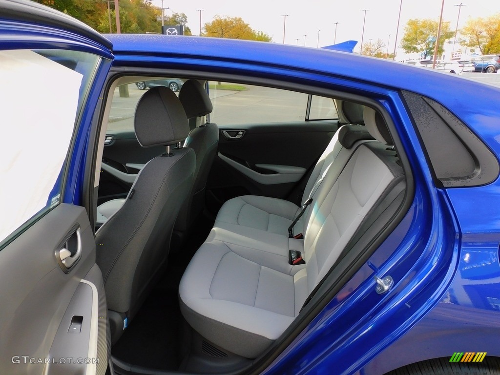 2022 Hyundai Ioniq Hybrid Blue Rear Seat Photos