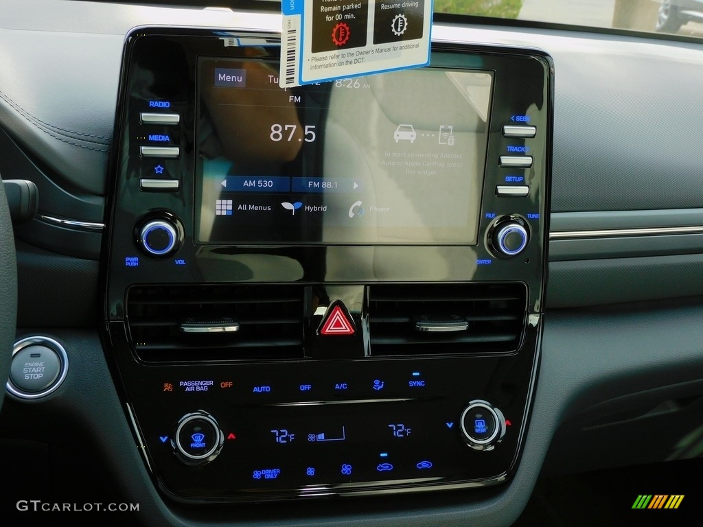 2022 Hyundai Ioniq Hybrid Blue Controls Photo #143039319