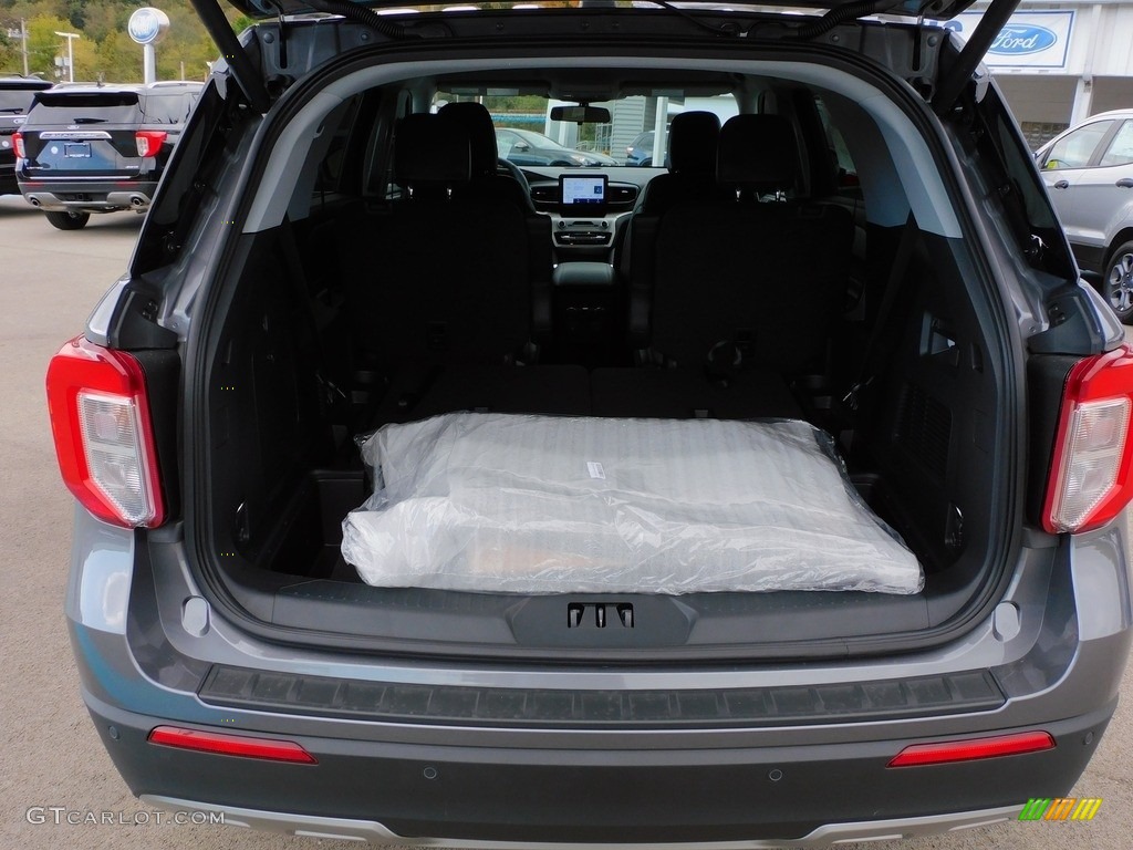 2021 Explorer XLT 4WD - Carbonized Gray Metallic / Ebony photo #4