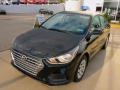 2022 Absolute Black Hyundai Accent SE  photo #7