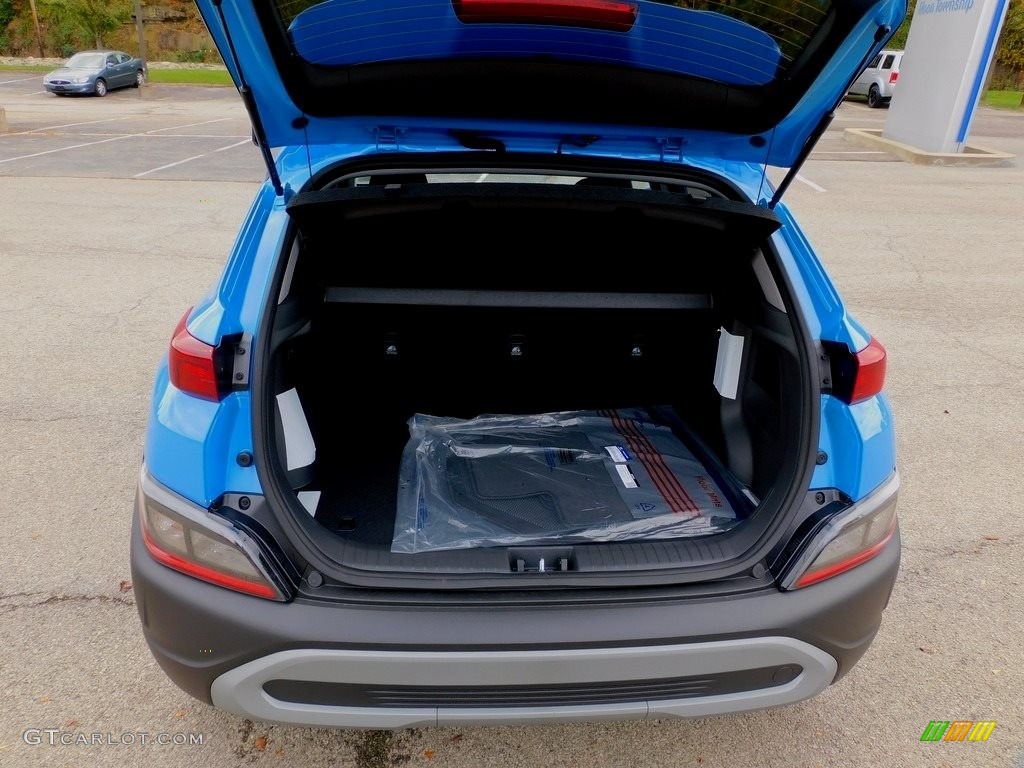 2022 Kona SEL AWD - Blue Wave / Black photo #4