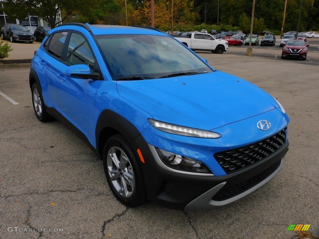 Blue Wave 2022 Hyundai Kona SEL AWD Exterior Photo #143040141