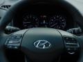 Black 2022 Hyundai Kona SEL AWD Steering Wheel