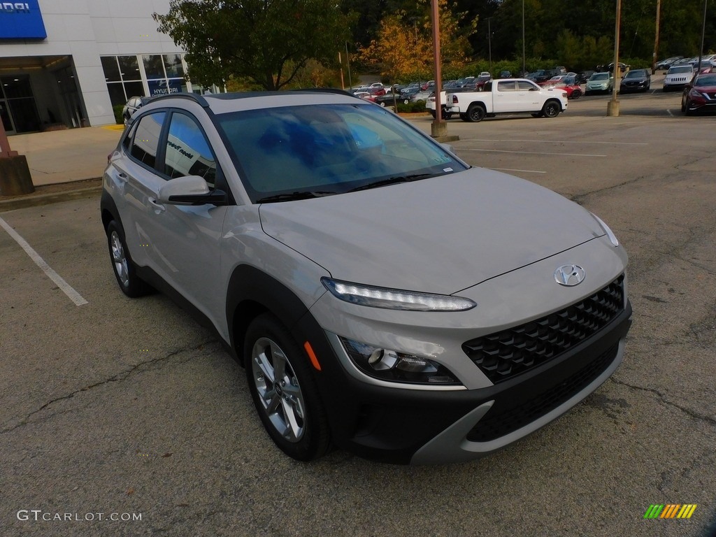 2022 Kona SEL AWD - Cyber Silver / Black photo #9