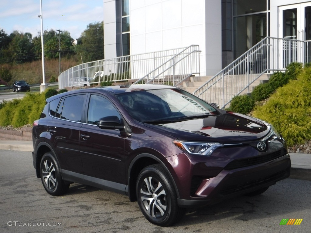 2018 RAV4 LE AWD - Black / Black photo #1