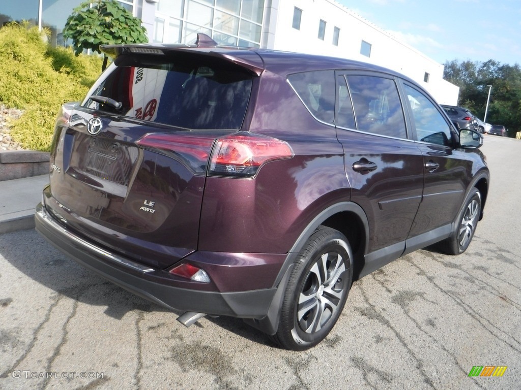 2018 RAV4 LE AWD - Black / Black photo #14