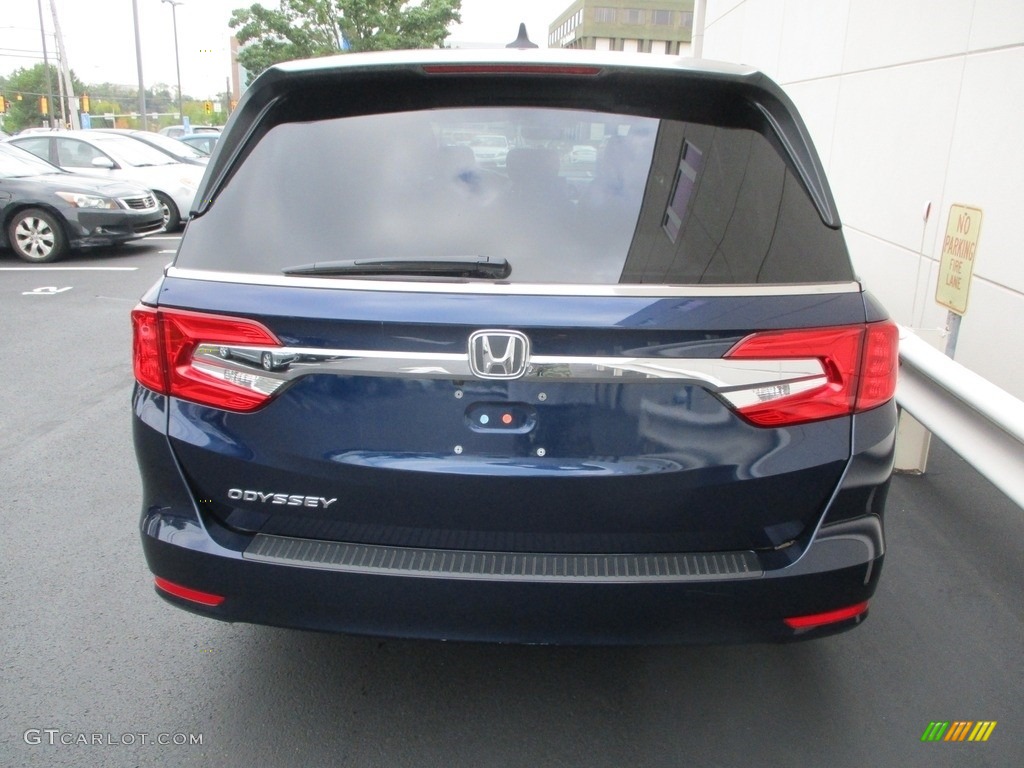 2019 Odyssey EX-L - Obsidian Blue Pearl / Gray photo #4