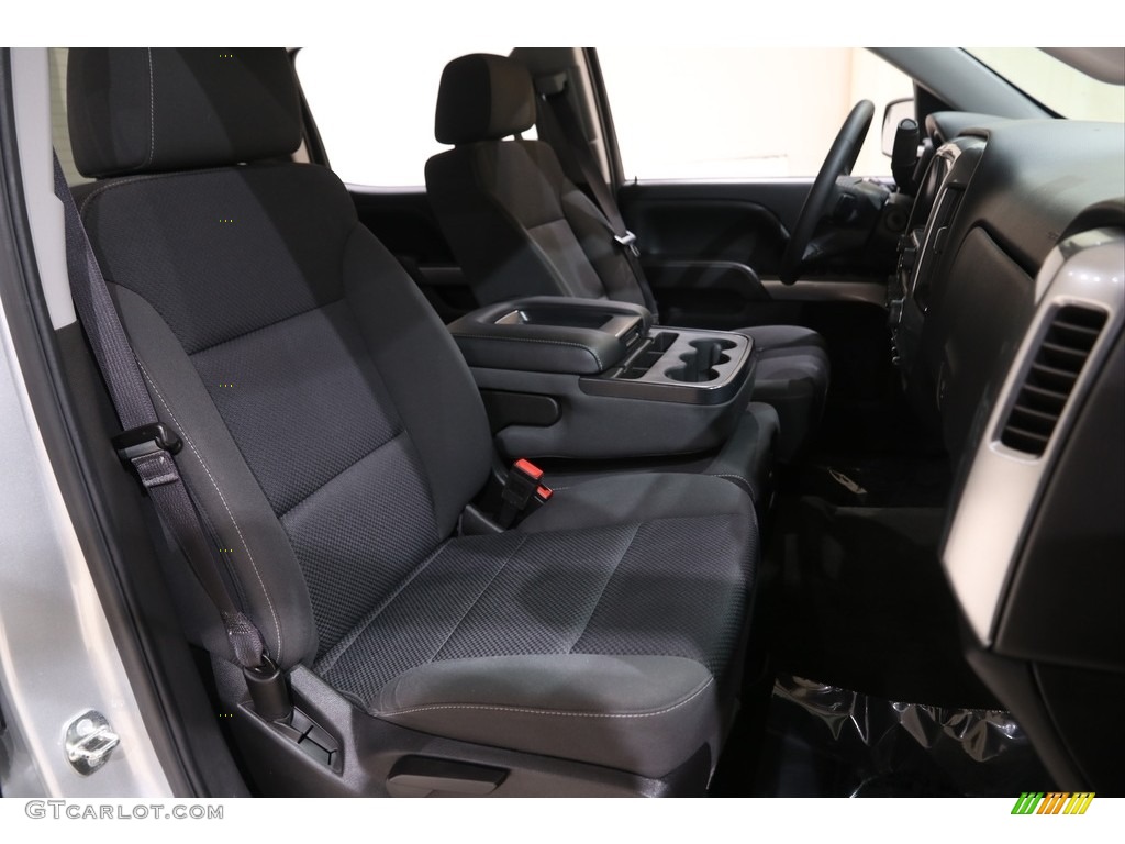 Jet Black Interior 2016 Chevrolet Silverado 1500 LT Crew Cab 4x4 Photo #143044935