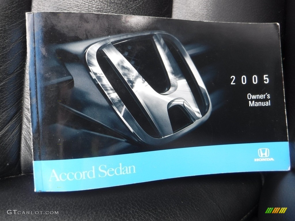 2005 Accord EX-L Sedan - Satin Silver Metallic / Gray photo #28