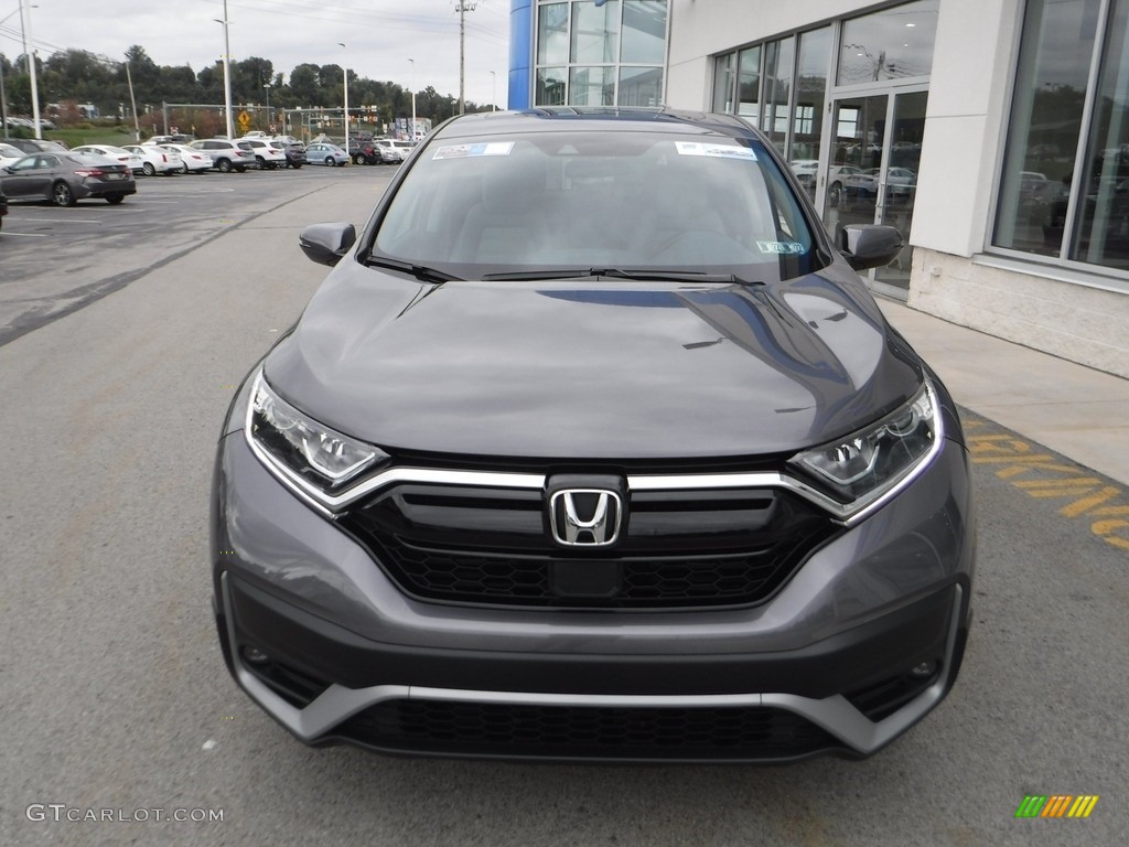 2021 CR-V EX AWD - Modern Steel Metallic / Gray photo #5