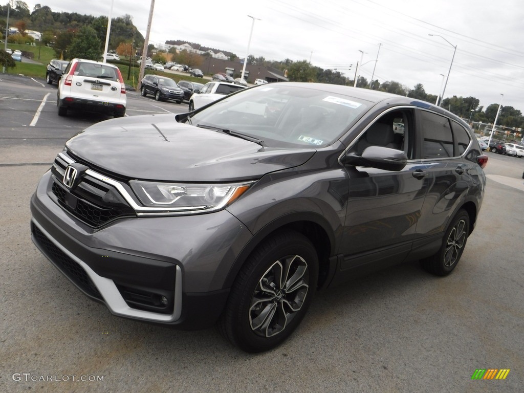 2021 CR-V EX AWD - Modern Steel Metallic / Gray photo #6
