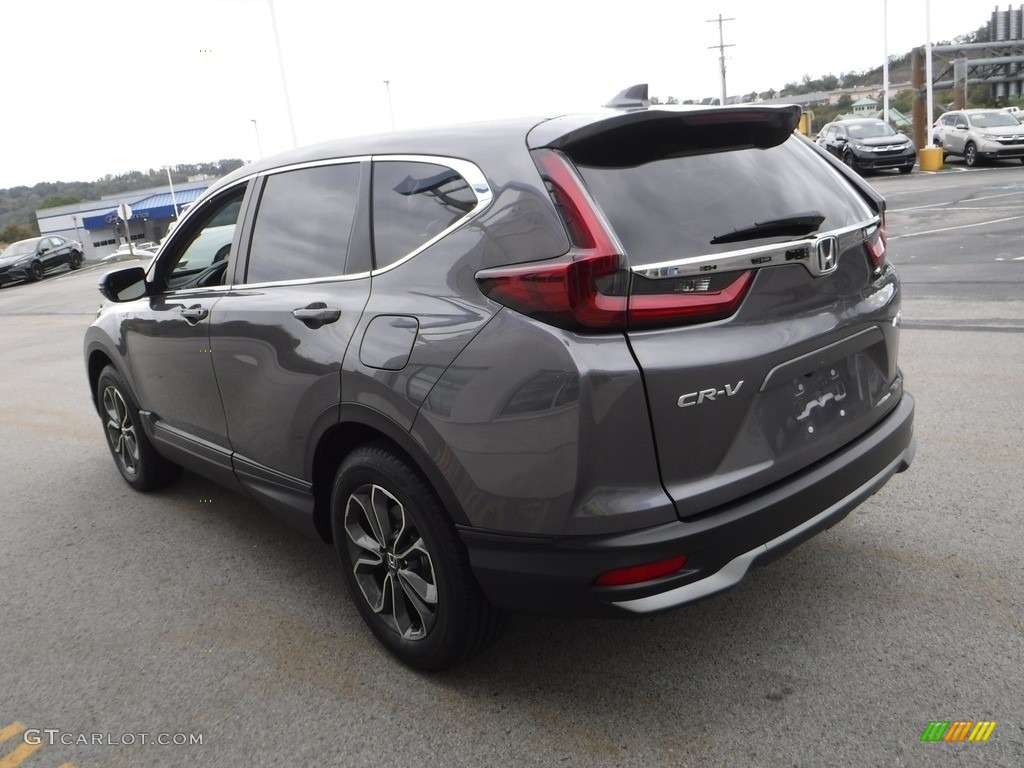 2021 CR-V EX AWD - Modern Steel Metallic / Gray photo #8