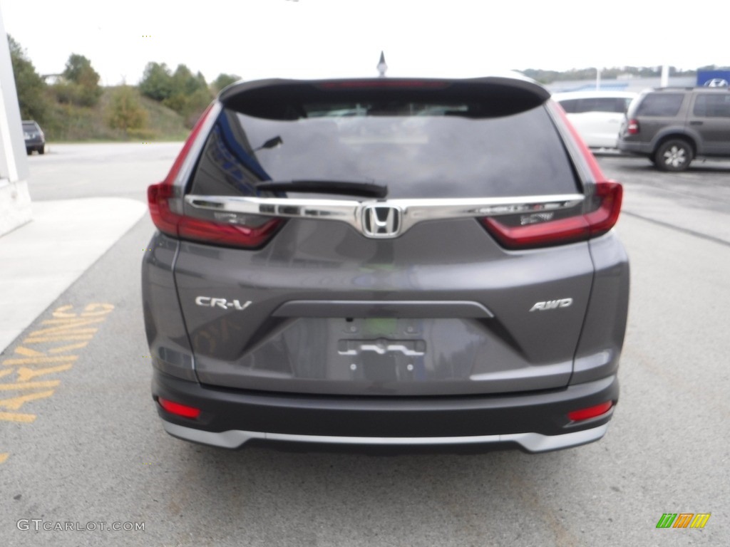 2021 CR-V EX AWD - Modern Steel Metallic / Gray photo #9