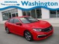Rallye Red - Civic LX Sedan Photo No. 1