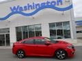 Rallye Red - Civic LX Sedan Photo No. 2