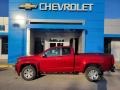 Cherry Red Tintcoat 2022 Chevrolet Colorado LT Extended Cab Exterior