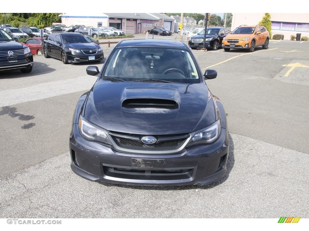 2011 Impreza WRX Wagon - Dark Gray Metallic / Carbon Black photo #2