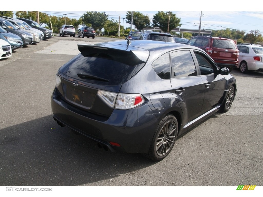 2011 Impreza WRX Wagon - Dark Gray Metallic / Carbon Black photo #5