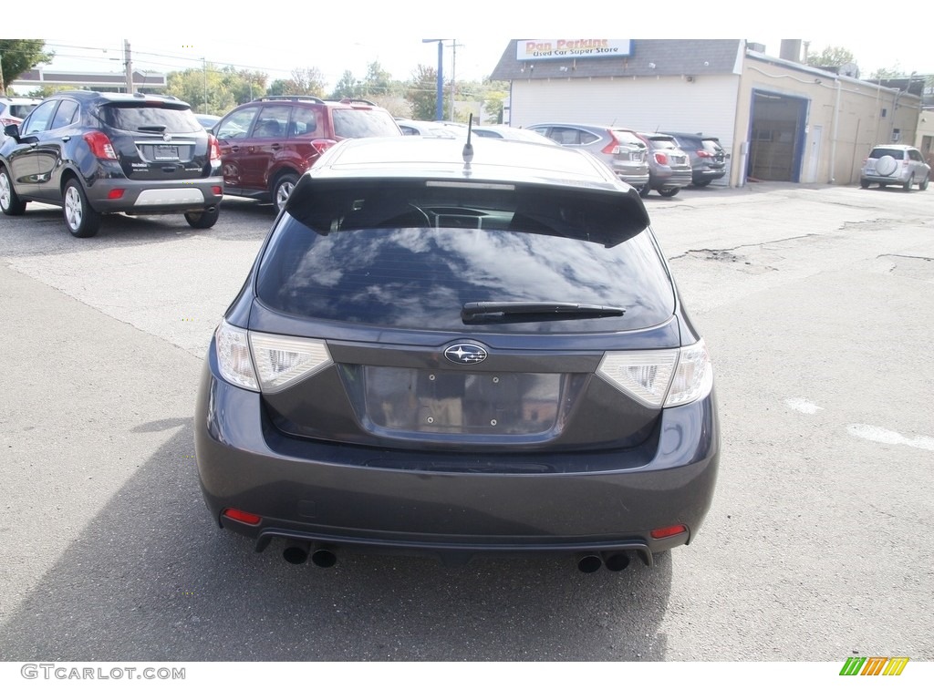 2011 Impreza WRX Wagon - Dark Gray Metallic / Carbon Black photo #6