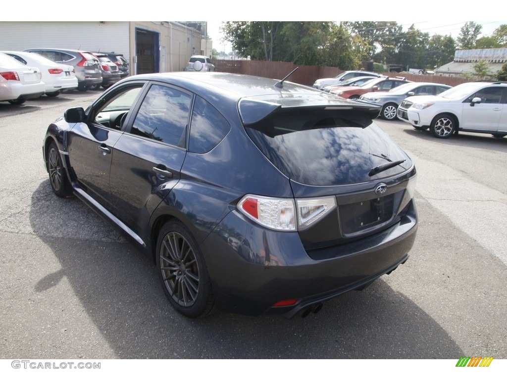 2011 Impreza WRX Wagon - Dark Gray Metallic / Carbon Black photo #7