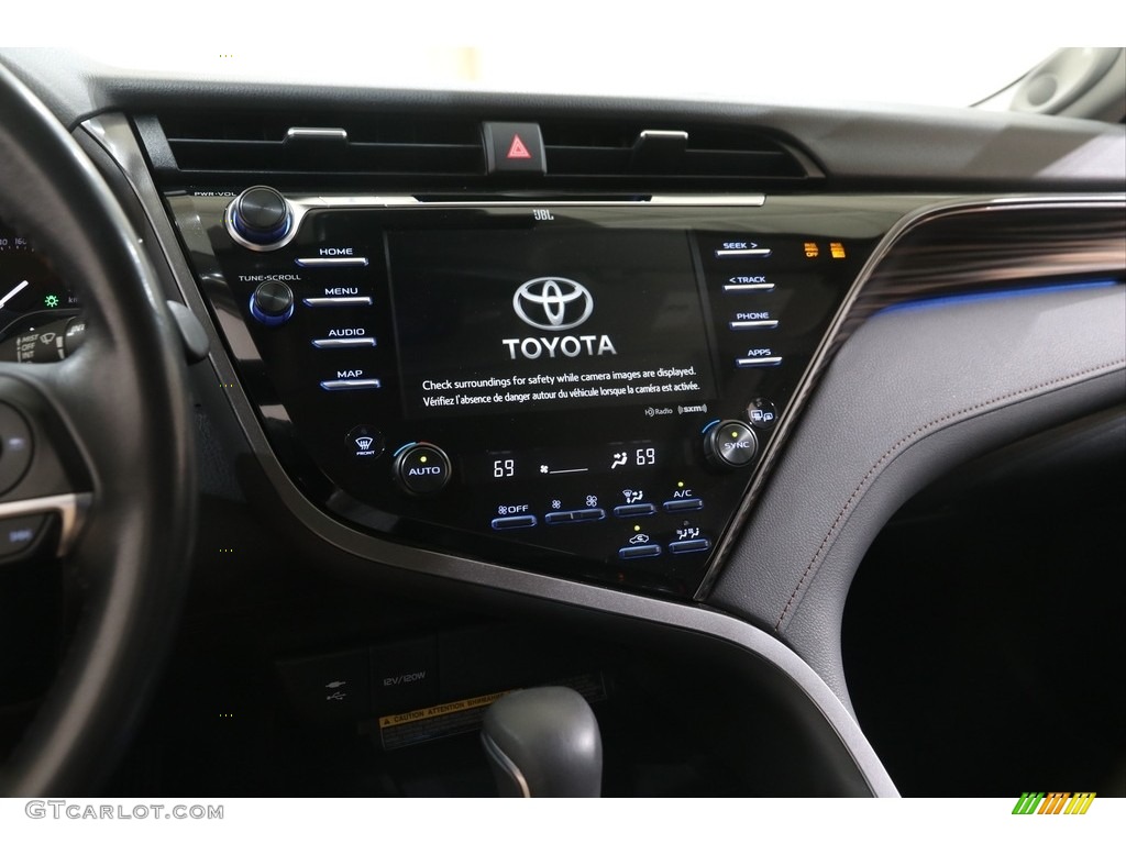 2019 Camry Hybrid XLE - Celestial Silver Metallic / Black photo #9
