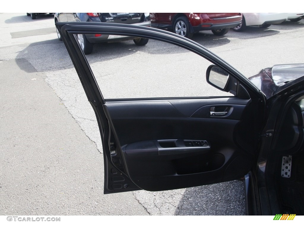 2011 Impreza WRX Wagon - Dark Gray Metallic / Carbon Black photo #9