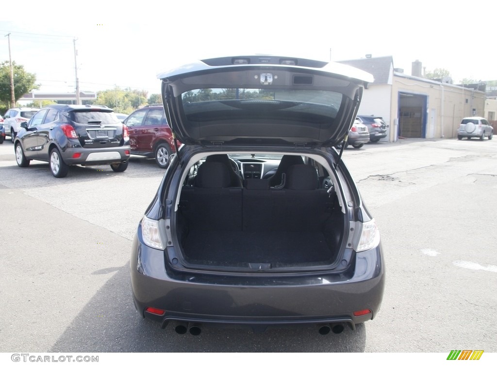 2011 Impreza WRX Wagon - Dark Gray Metallic / Carbon Black photo #13