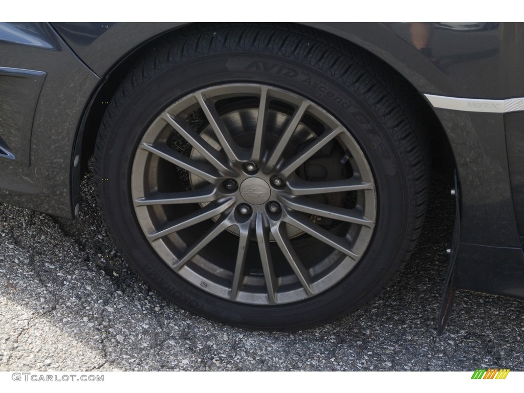 2011 Impreza WRX Wagon - Dark Gray Metallic / Carbon Black photo #20