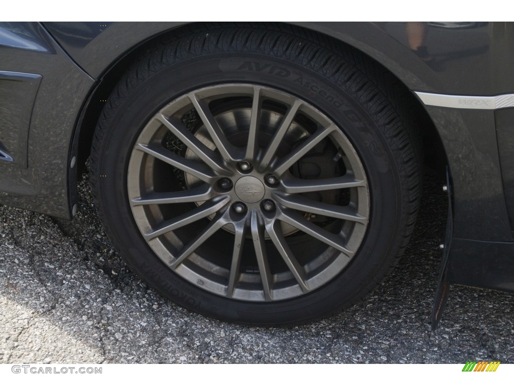 2011 Impreza WRX Wagon - Dark Gray Metallic / Carbon Black photo #21