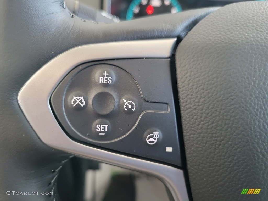 2022 Chevrolet Colorado LT Extended Cab Jet Black Steering Wheel Photo #143048000