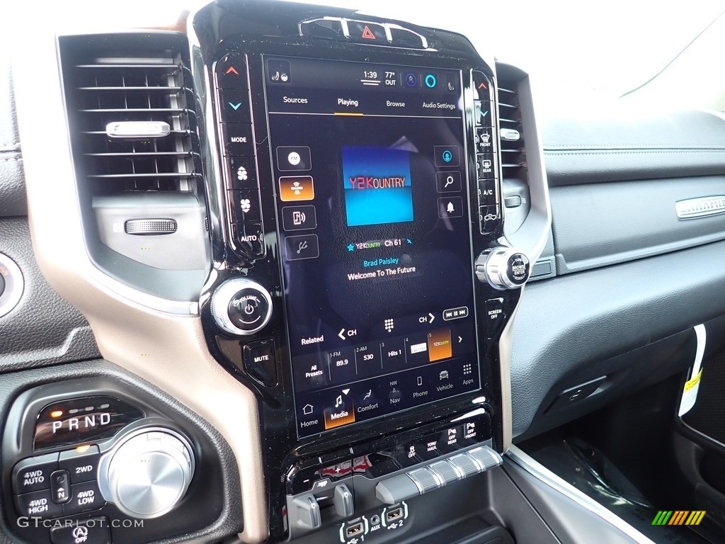 2022 Ram 1500 Laramie Crew Cab 4x4 Controls Photo #143048450
